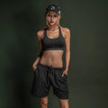 DEGREY Sport Bra with Criss-Cross Straps